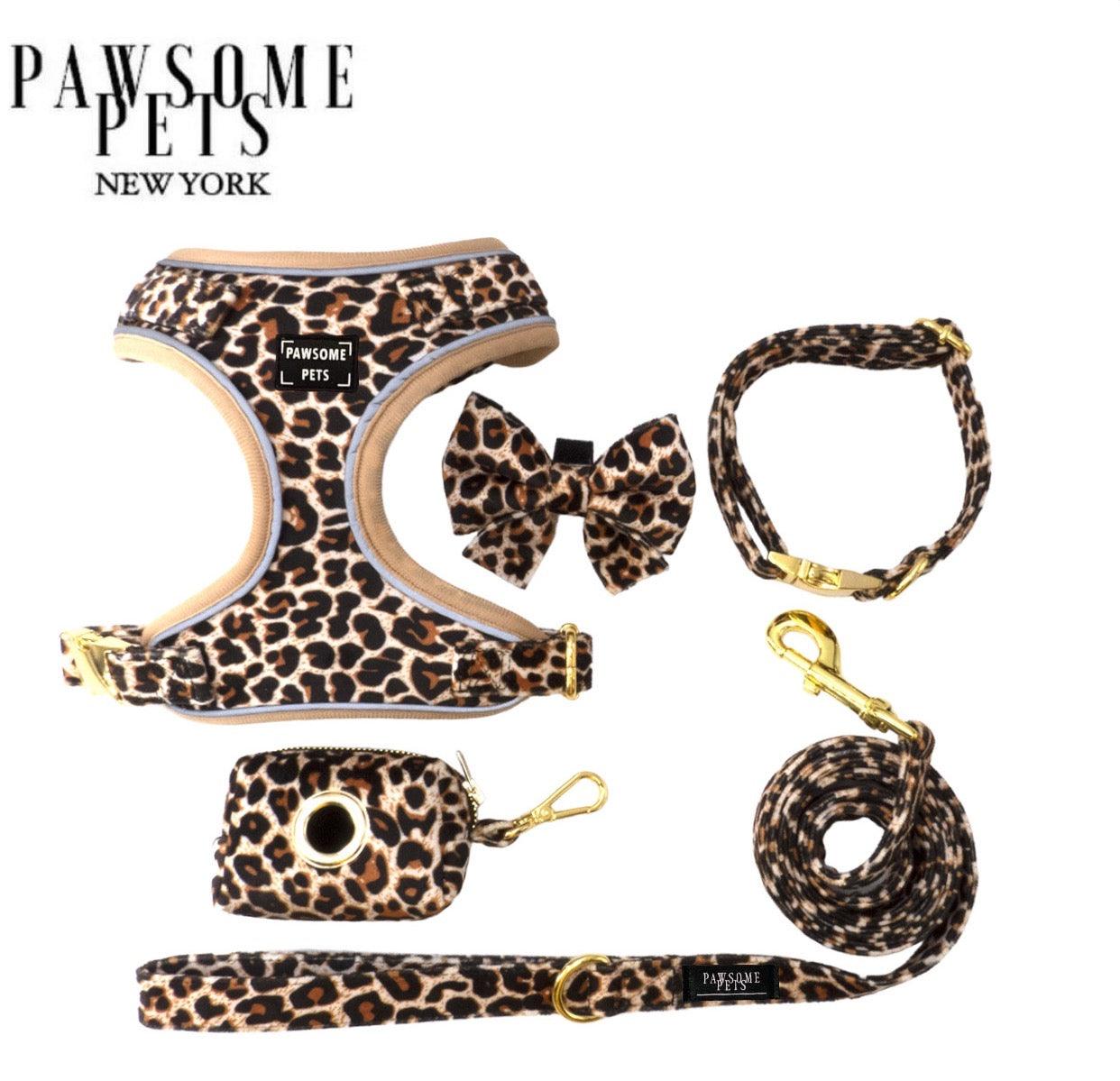 BUNDLE - BEIGE LEOPARD - Pawsomepetsnewyork