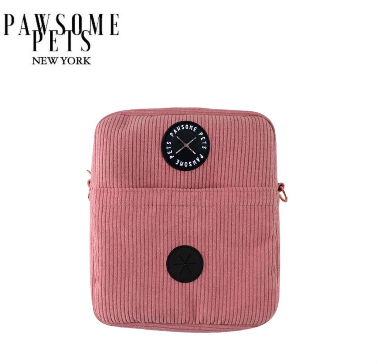 CROSSBODY TREAT BAG - LIGHT PINK - Pawsomepetsnewyork