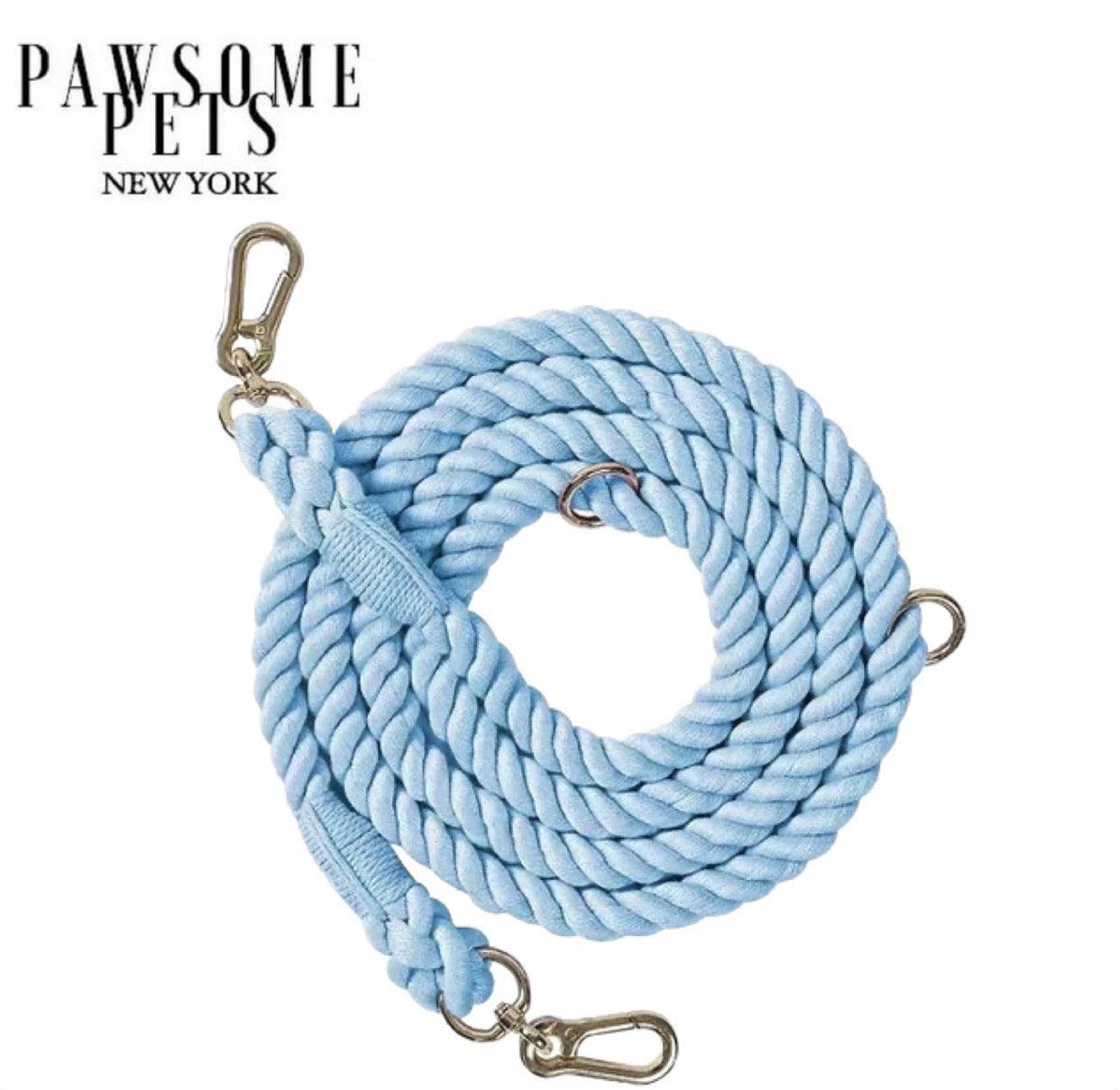 HANDS FREE DOG ROPE LEASH - BLUMOND - Pawsomepetsnewyork