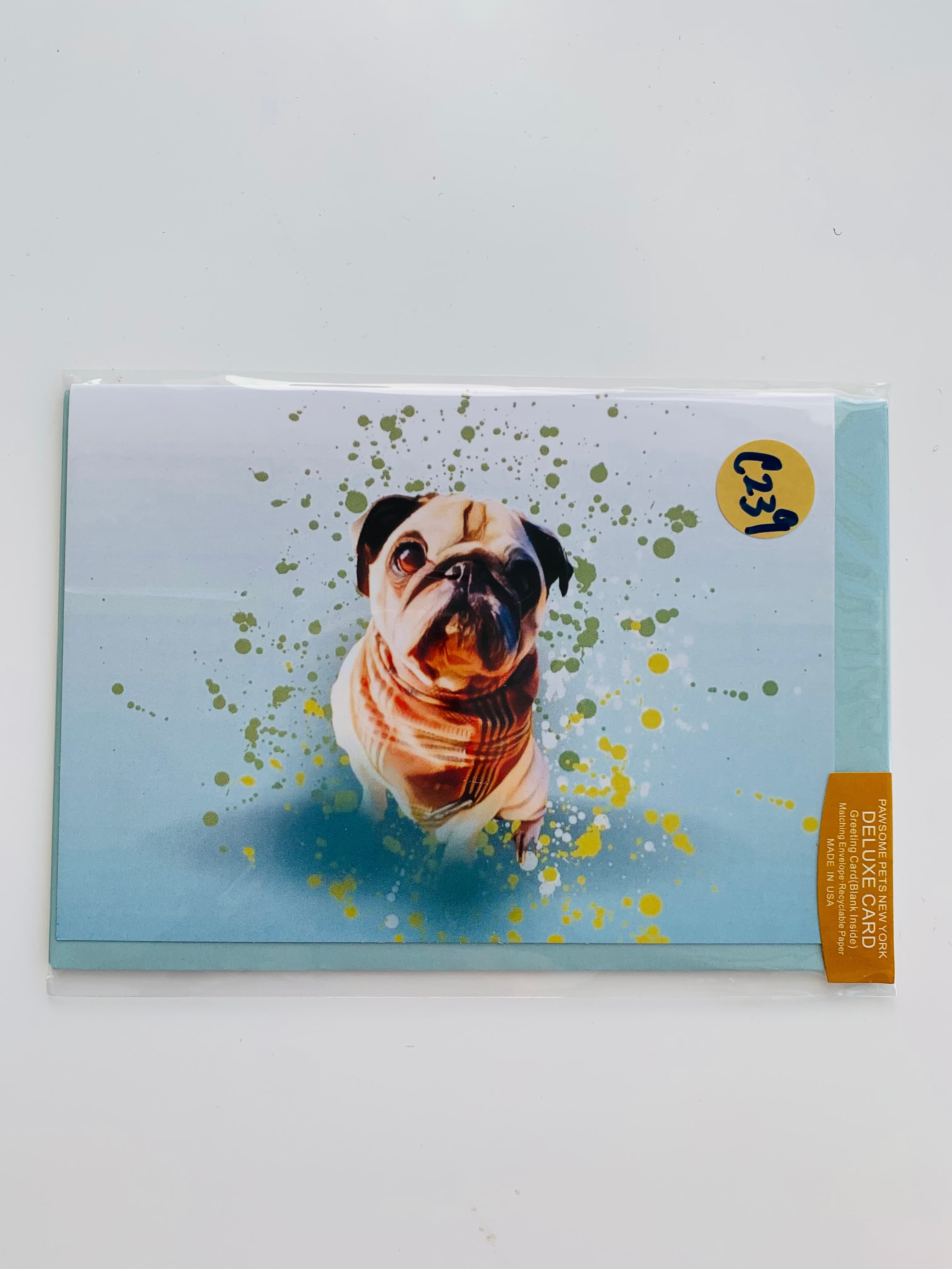 PETS GREETING CARD - #180