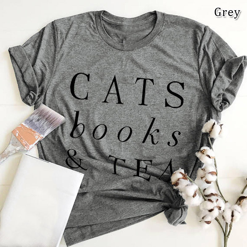 Cats & coffee &Jesus - Cats & Books &Tea Fur Mama T shirt Gift For Cats Lover Dog Mom Shirt - Cats Mom Sweater - Cats Mom Gift -Cats  Lover