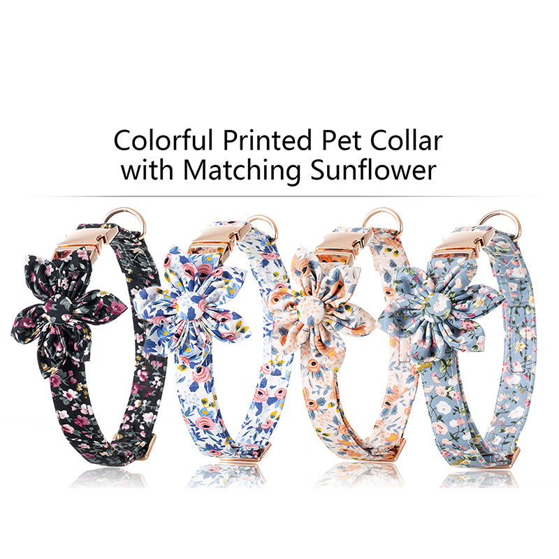 Spring Day Collar & leash Set