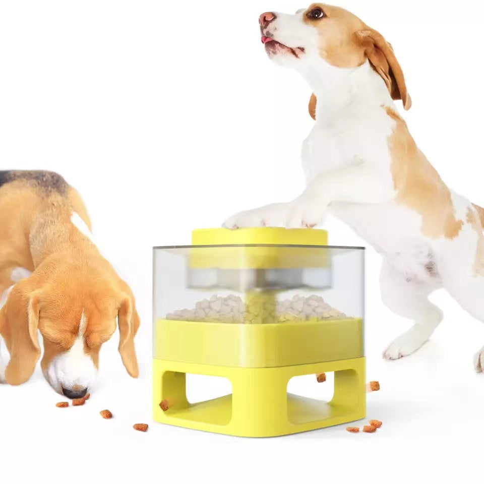 Interactive Pets Leaking Toy Original Funny Pets Food Feeder Dispenser Slow Food Feeding Container Toy for Pets Products