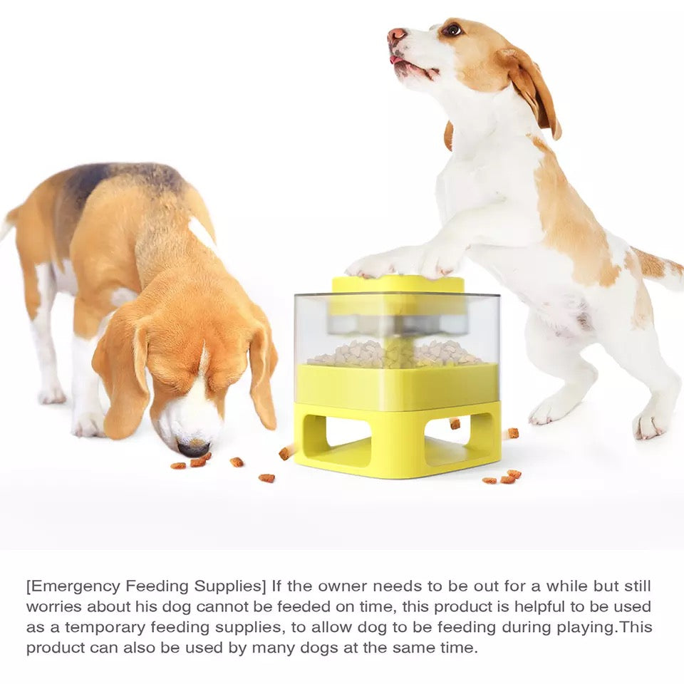 Interactive Pets Leaking Toy Original Funny Pets Food Feeder Dispenser Slow Food Feeding Container Toy for Pets Products