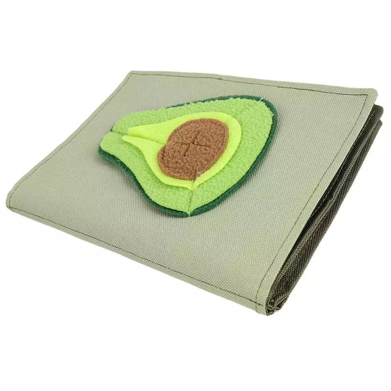 Training Snuffle Pets Toy IQ Treat Food Dispensing Cloth Book Pet Blanket Toy