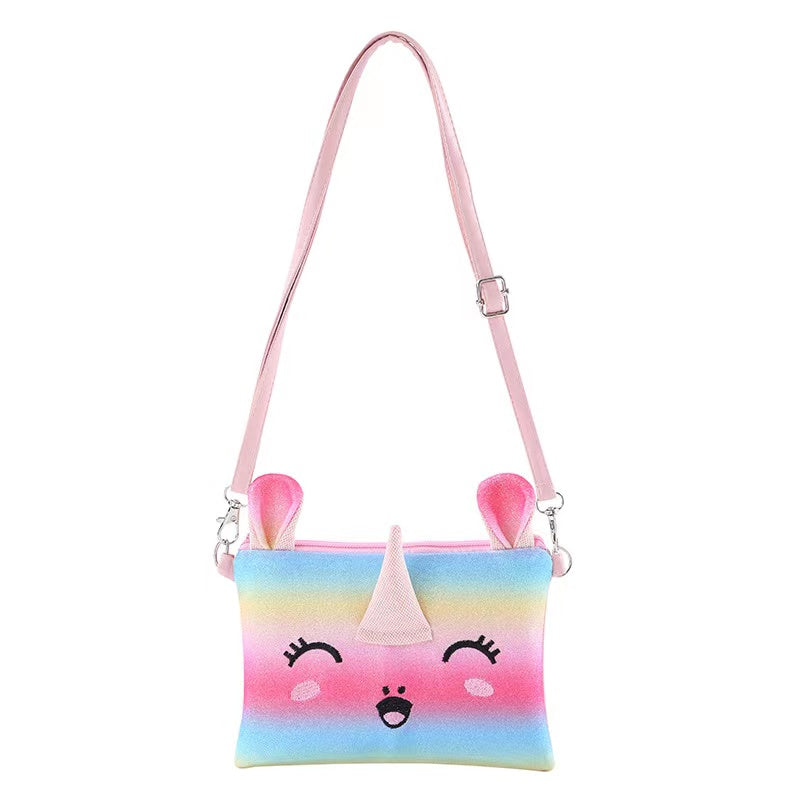 HOT SALE Own Design Unicorn Girls Bag - Cross Body Bag