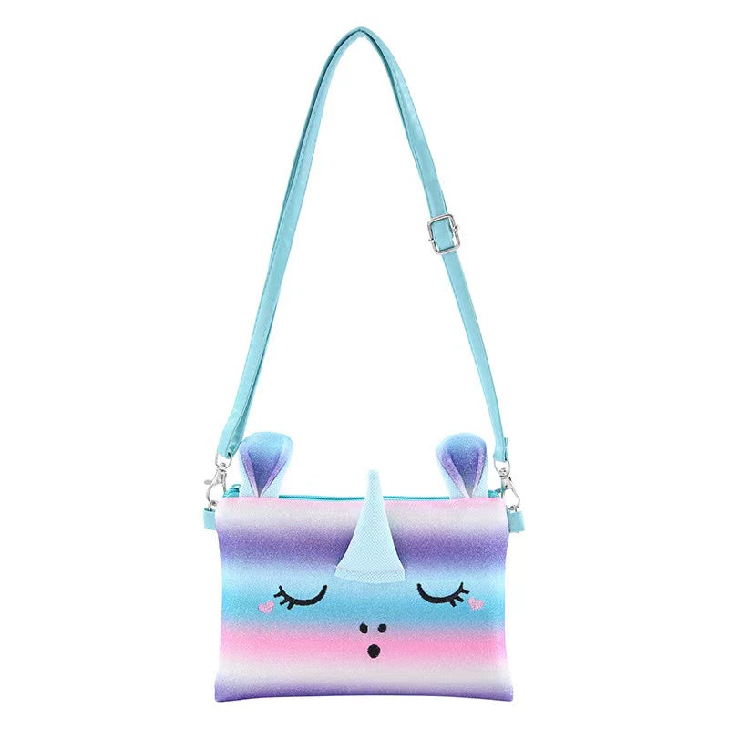 HOT SALE Own Design Unicorn Girls Bag - Cross Body Bag