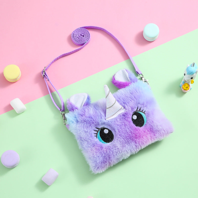 HOT SALE Own Design Unicorn Girls Bag - Cross Body Bag