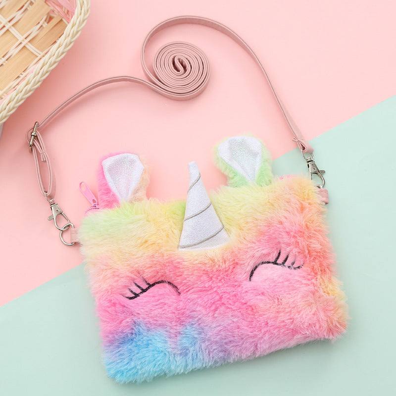 HOT SALE Own Design Unicorn Girls Bag - Cross Body Bag