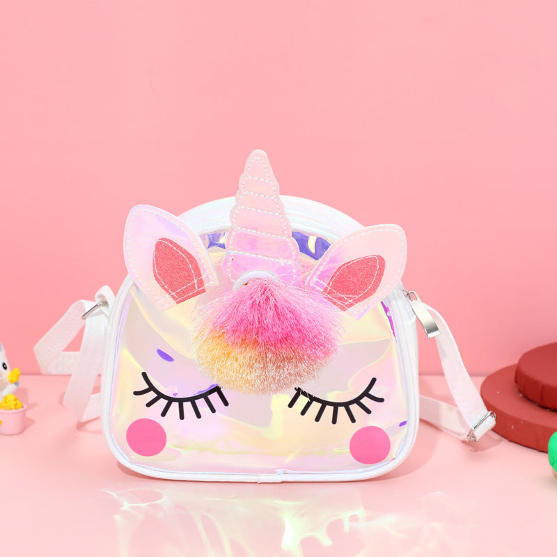 HOT SALE Own Design Unicorn Girls Bag - Cross Body Bag