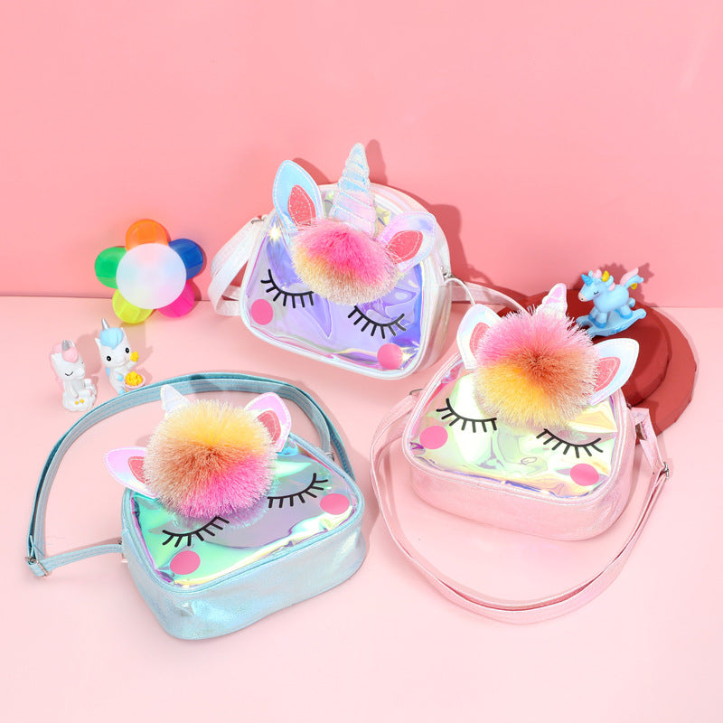 HOT SALE Own Design Unicorn Girls Bag - Cross Body Bag