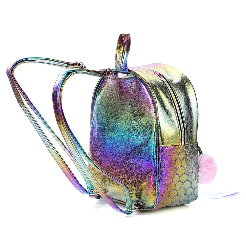 HOT SALE Own Design Mermaid Girls Bag-Backpack