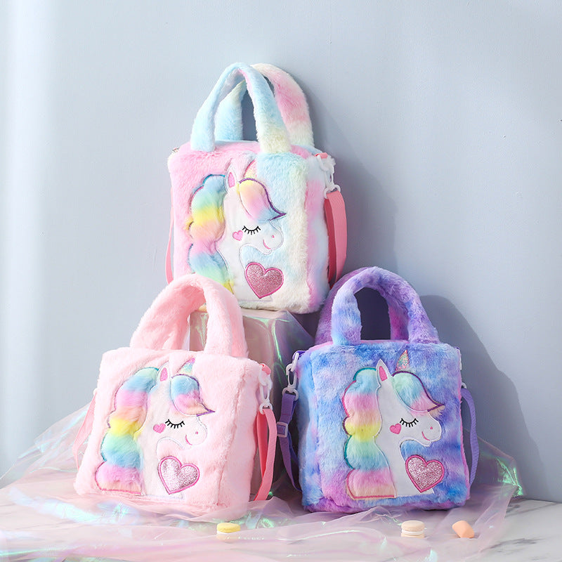 HOT SALE Own Design Unicorn Girls Bag-Handbag