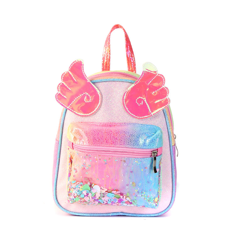 HOT SALE Own Design Unicorn Girls Bag-Backpack