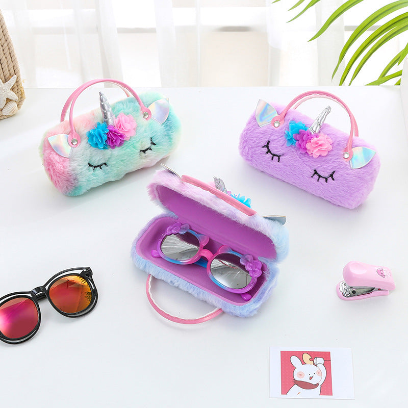 HOT SALE Own Design Unicorn Glasses bag Girls Bag