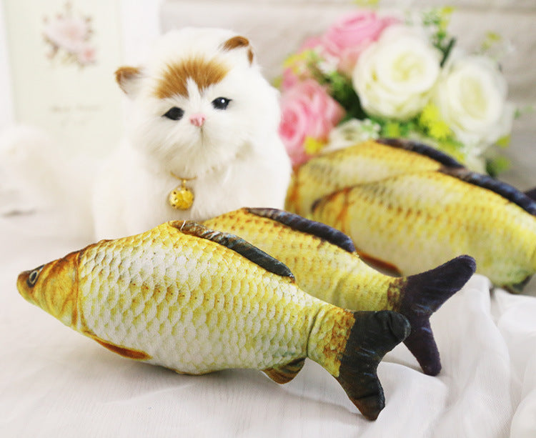 Catnip Fish with sound for Pets