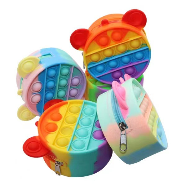 Jumbo Push Pop Fidget Sensory -Cash Bag collection