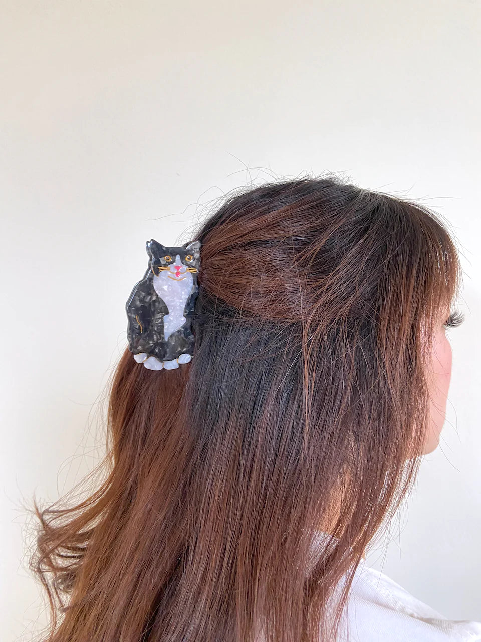 PAWSOME PETS NEW YORK Hand-painted Dog Breed Claw Hair Clip #14 | Eco-Friendly