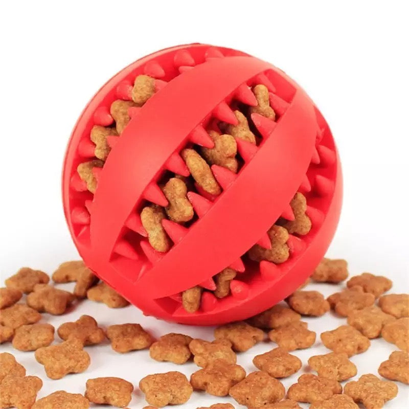 Pet Dog Toys Extra-tough Rubber Jump Toy Interactive Elasticity Ball Dog Chew Toys For Dog Tooth Cleaning Treat Ball