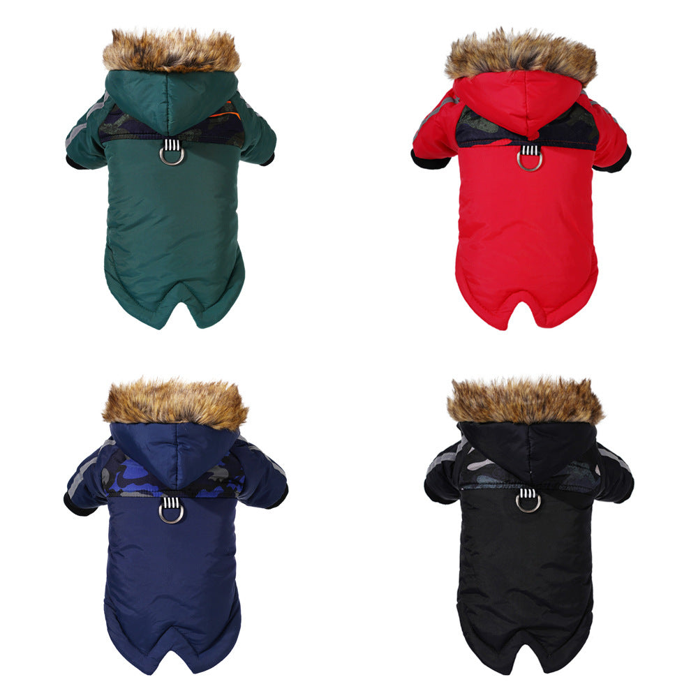 Waterproof Dog and Cat Clothes Pet Jacket Winter Warm Vest