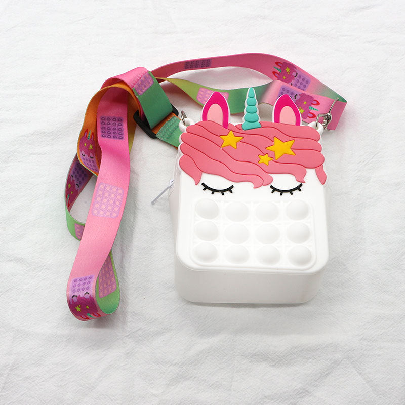 Push Pop Fidget Sensory - Unicorn Cross Body Bag collection