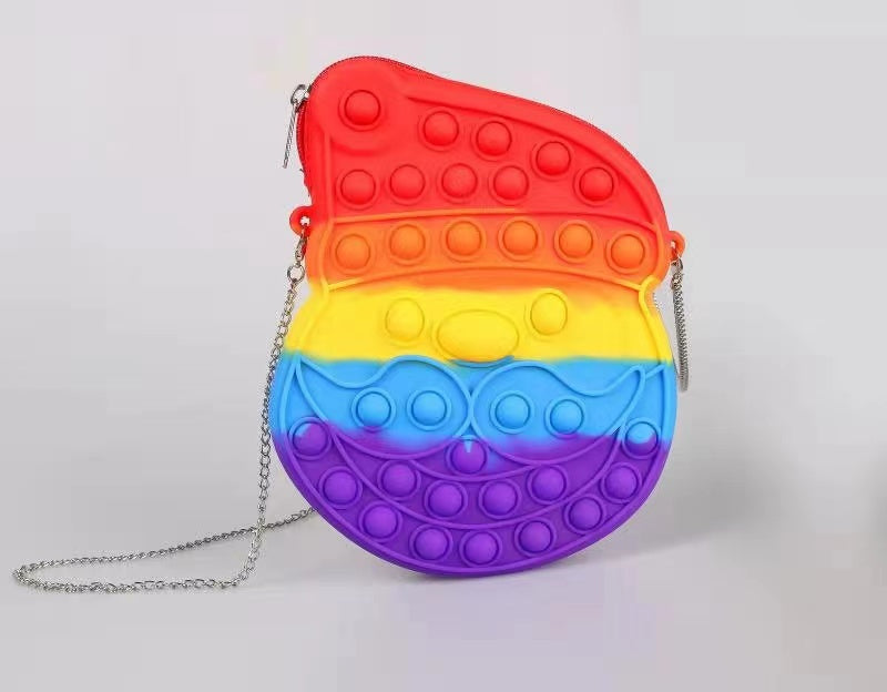 Push Pop Fidget Sensory -Christmas Cross Body Bag collection