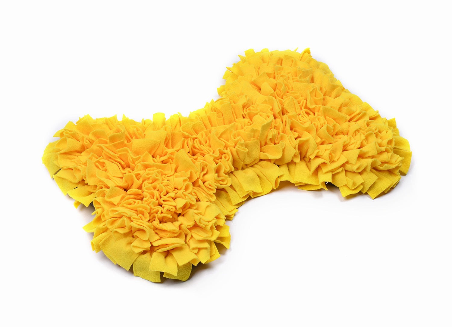 Pets Puzzle Toys Snuffle Mat-Yellow Bone