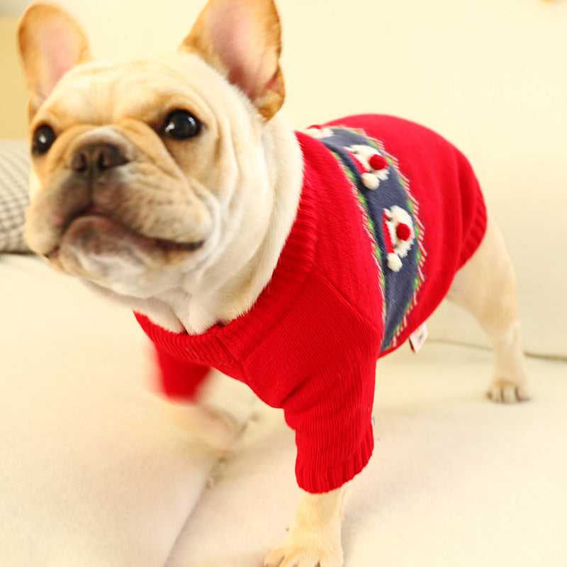 Pets Sweater Clothes Casual / Daily Christmas Winter Dog Clothes Puppy Clothes Pets Outfits Costume