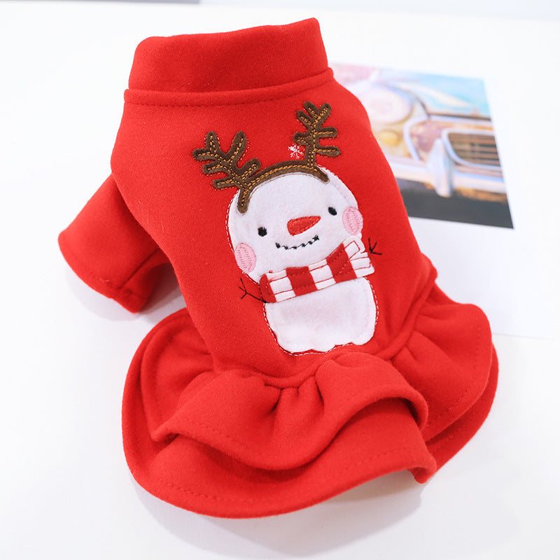 Pets Sweater Clothes Casual / Daily Christmas Winter Dog Clothes Puppy Clothes Pets Outfits Costume