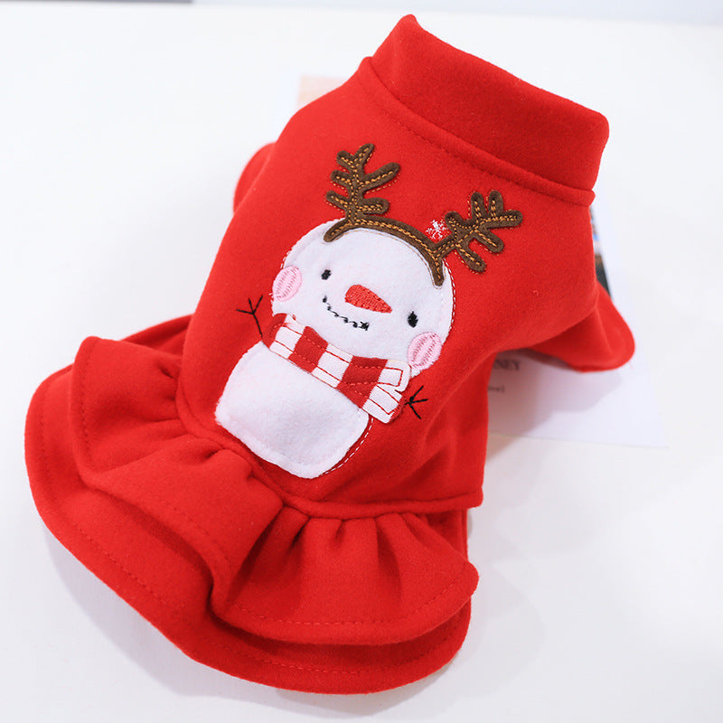 Pets Sweater Clothes Casual / Daily Christmas Winter Dog Clothes Puppy Clothes Pets Outfits Costume