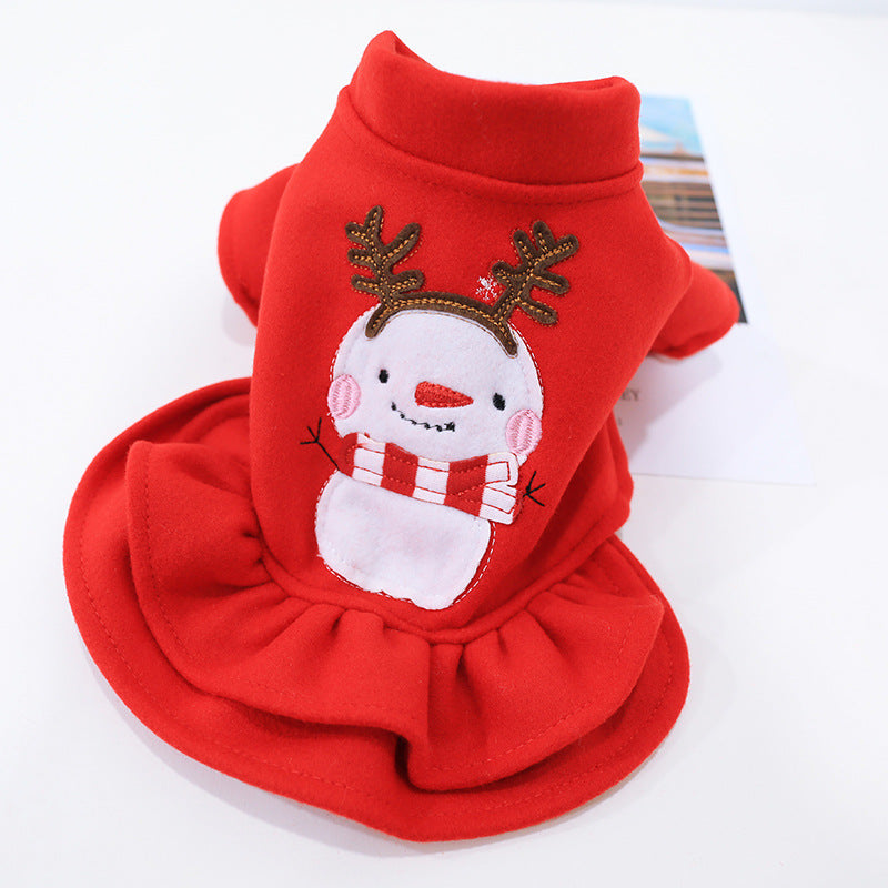 Pets Sweater Clothes Casual / Daily Christmas Winter Dog Clothes Puppy Clothes Pets Outfits Costume