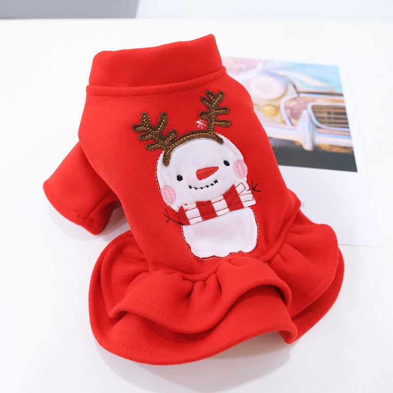 Pets Sweater Clothes Casual / Daily Christmas Winter Dog Clothes Puppy Clothes Pets Outfits Costume