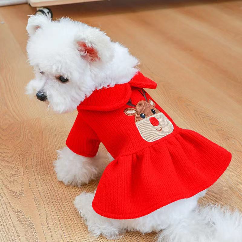 Pets Sweater Clothes Casual / Daily Christmas Winter Dog Clothes Puppy Clothes Pets Outfits Costume