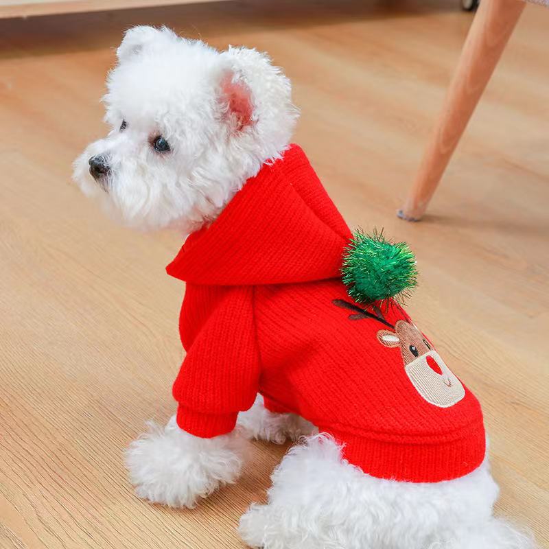 Pets Sweater Clothes Casual / Daily Christmas Winter Dog Clothes Puppy Clothes Pets Outfits Costume