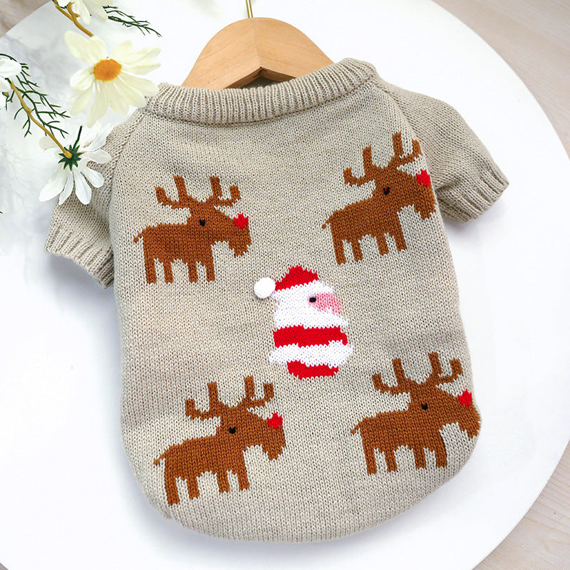 Pets Sweater Clothes Casual / Daily Christmas Winter Dog Clothes Puppy Clothes Pets Outfits Costume