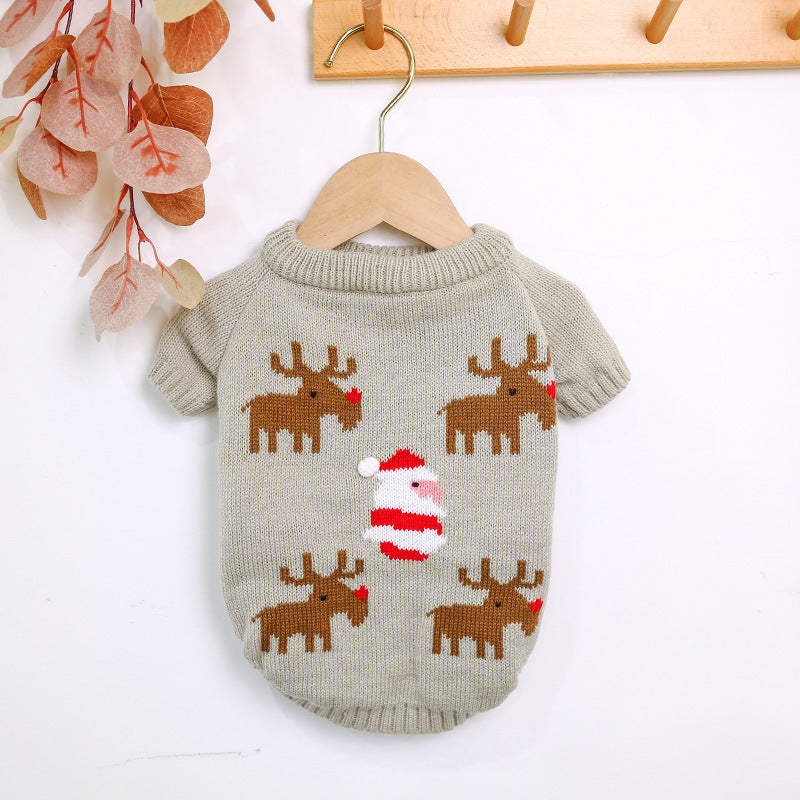 Pets Sweater Clothes Casual / Daily Christmas Winter Dog Clothes Puppy Clothes Pets Outfits Costume