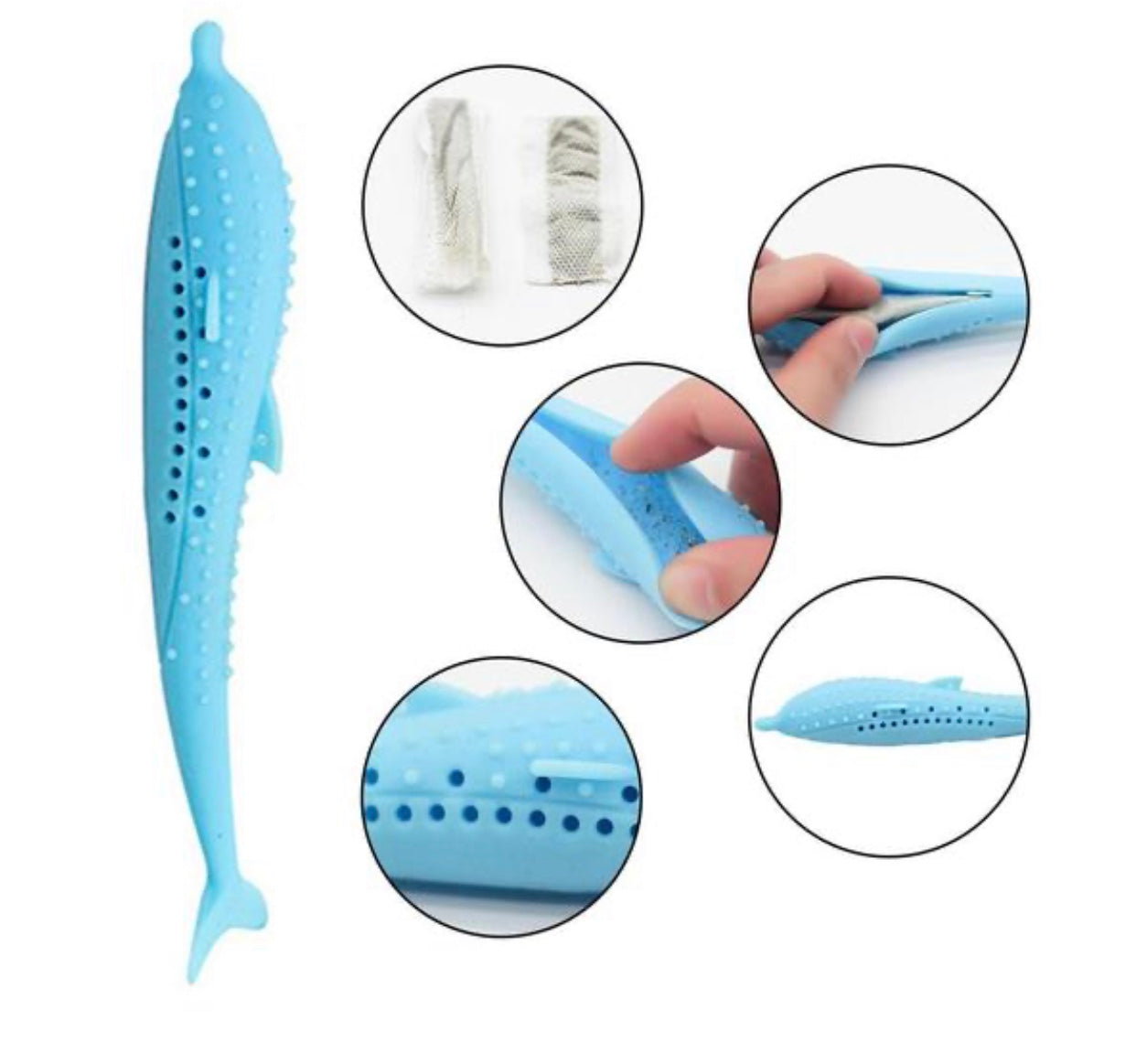 Interactive Cat Toothbrush