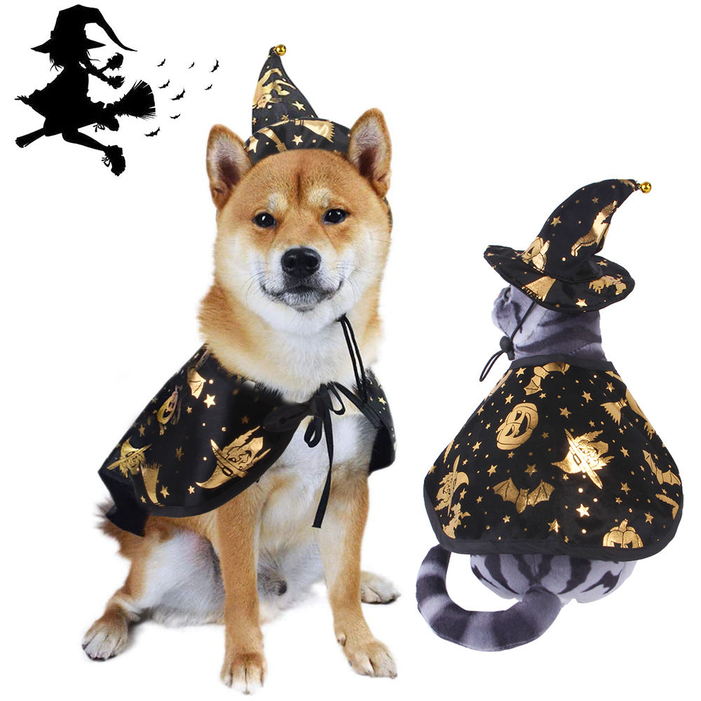 Halloween Pet Cosplay Costume Cat & Dog Apparel Outfits