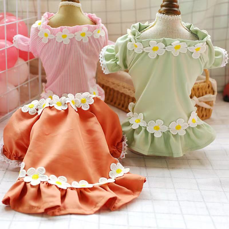 Elegant Dress Beautiful Princess Dress for Pets Casual Wear