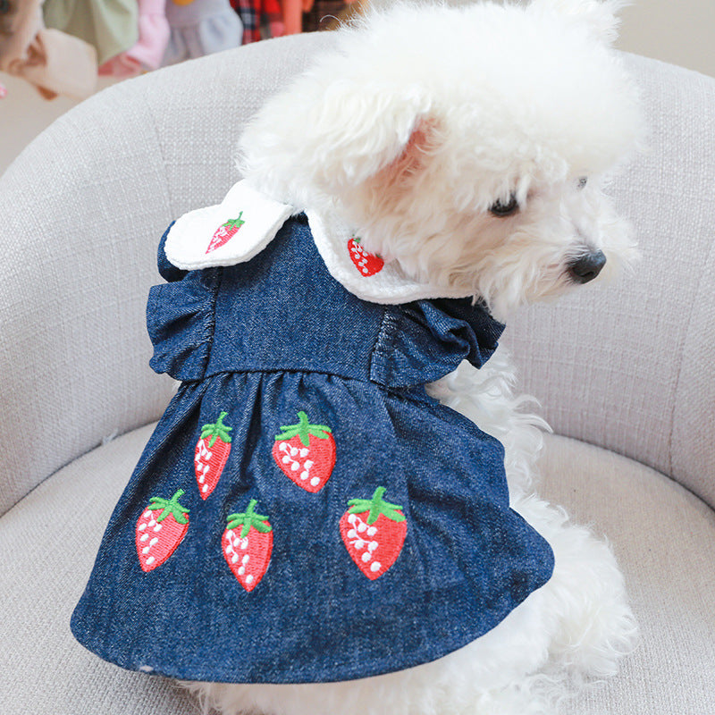 Elegant Dress Beautiful Princess Dress for Pets Party Wear