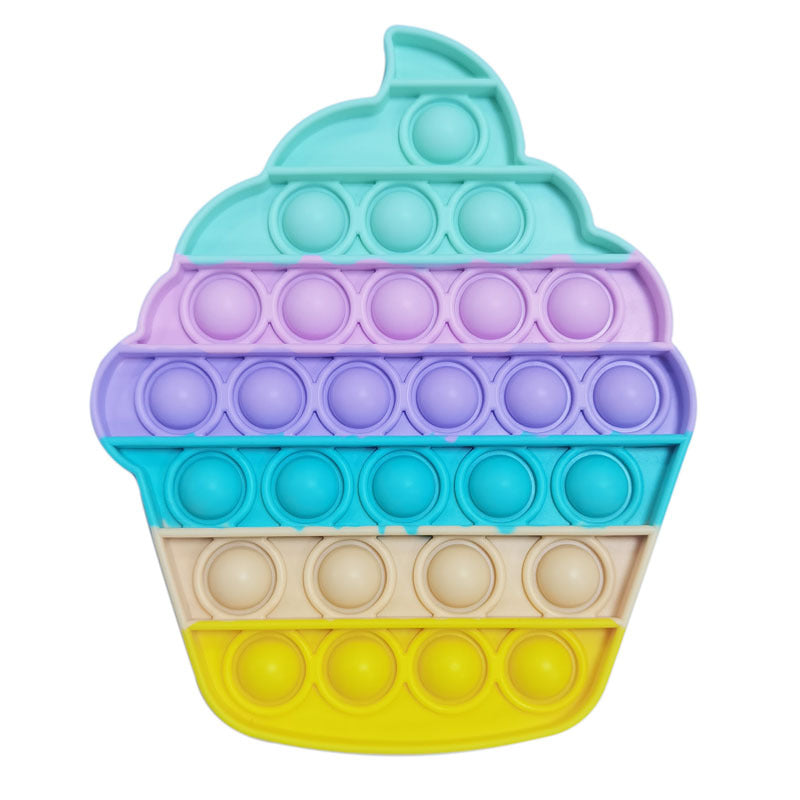 Beautiful Push Pop Fidget Sensory Toy- Ice Cream Collection