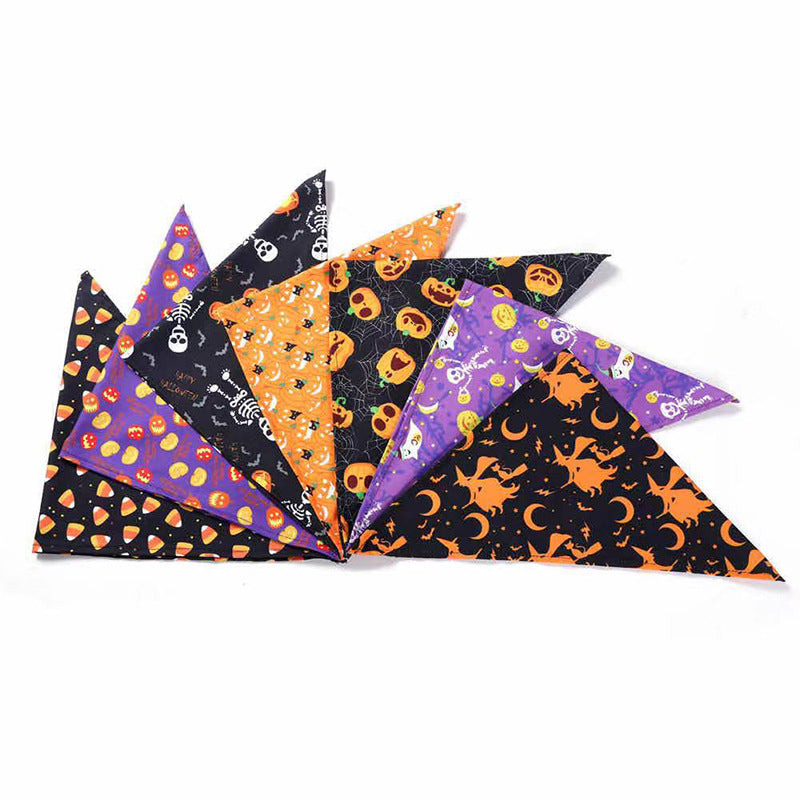 HOT SALES Halloween style bibs for pets