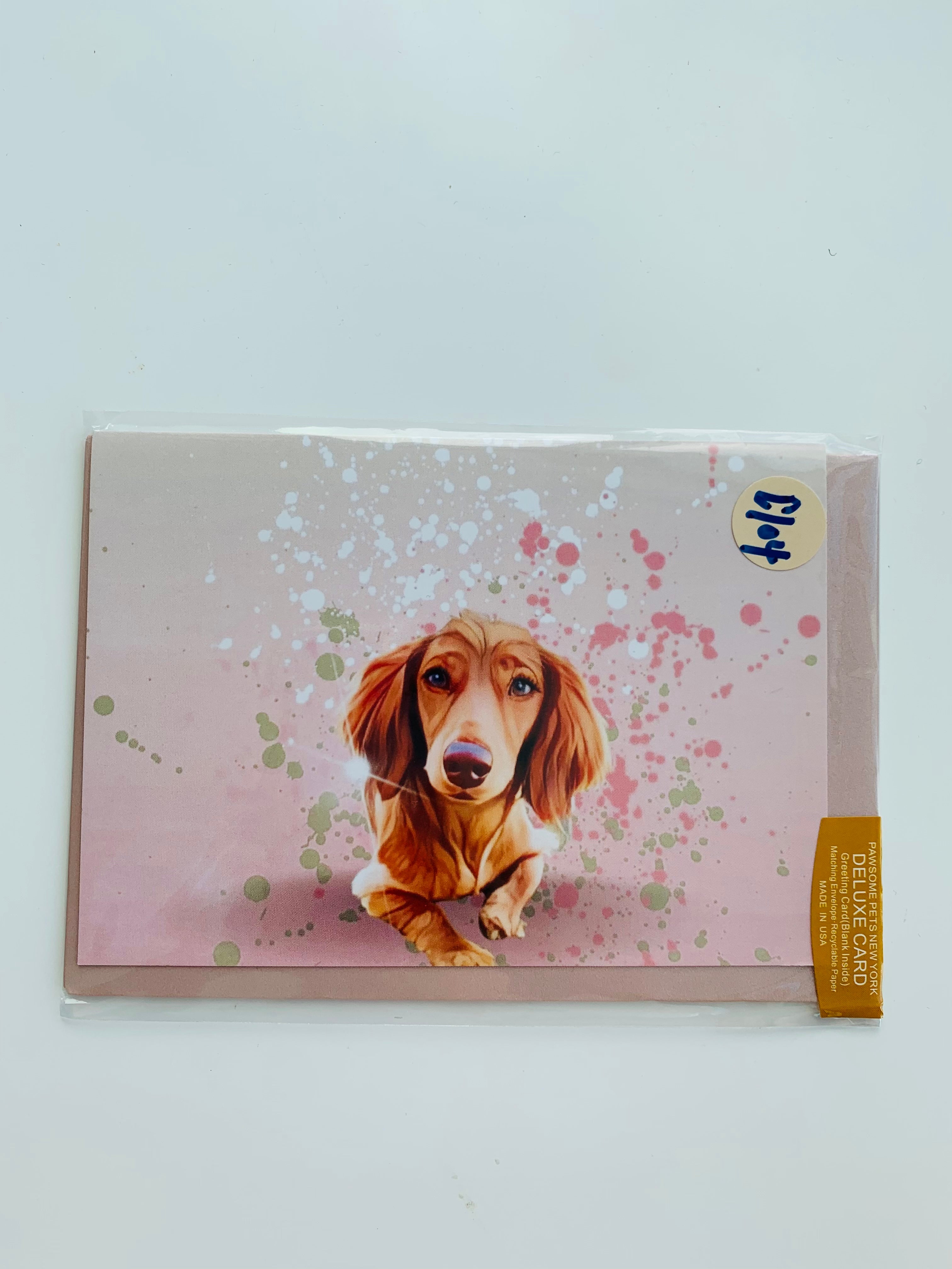 PETS GREETING CARD - #179