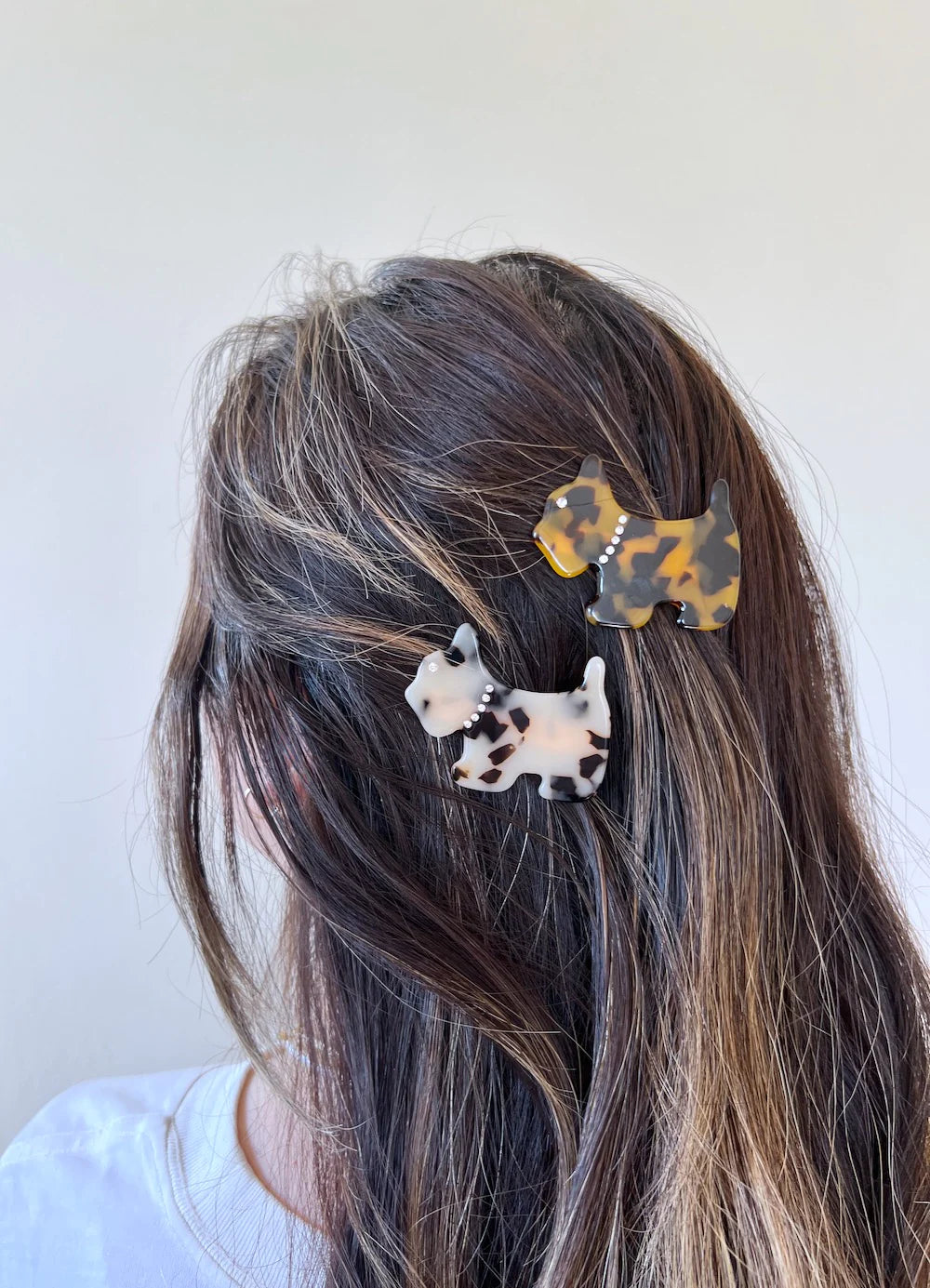 PAWSOME PETS NEW YORK Hand-painted Dog Hair Clip #1 | Eco-Friendly