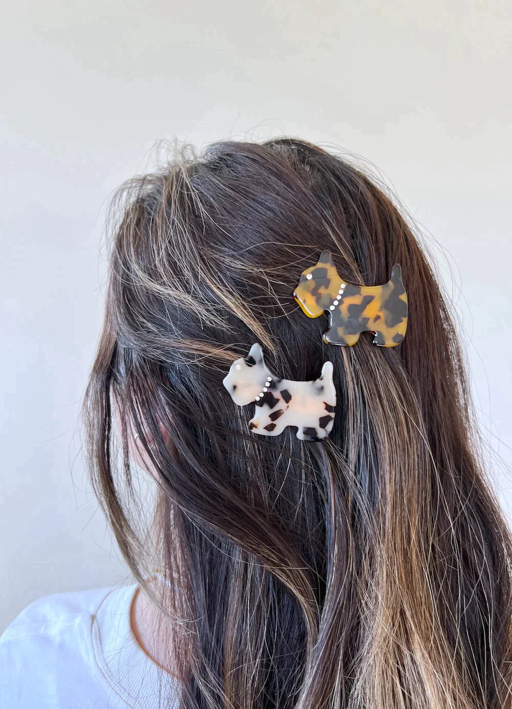 PAWSOME PETS NEW YORK Hand-painted Dog Hair Clip #4 | Eco-Friendly