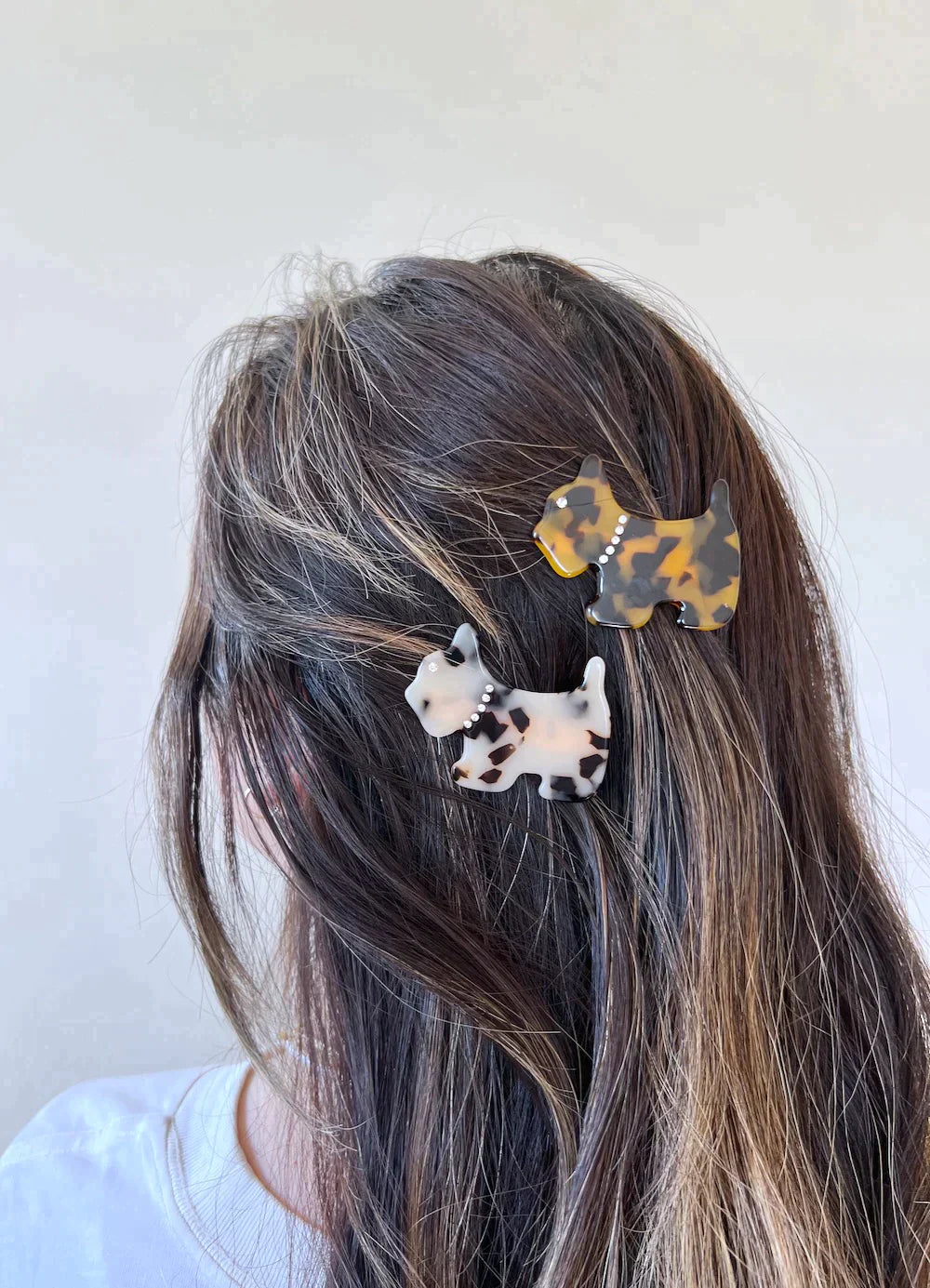 PAWSOME PETS NEW YORK Hand-painted Dog Hair Clip #6 | Eco-Friendly