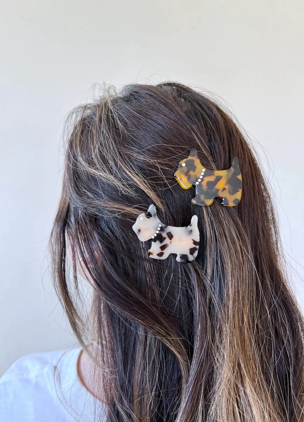 PAWSOME PETS NEW YORK Hand-painted Dog Hair Clip #2 | Eco-Friendly