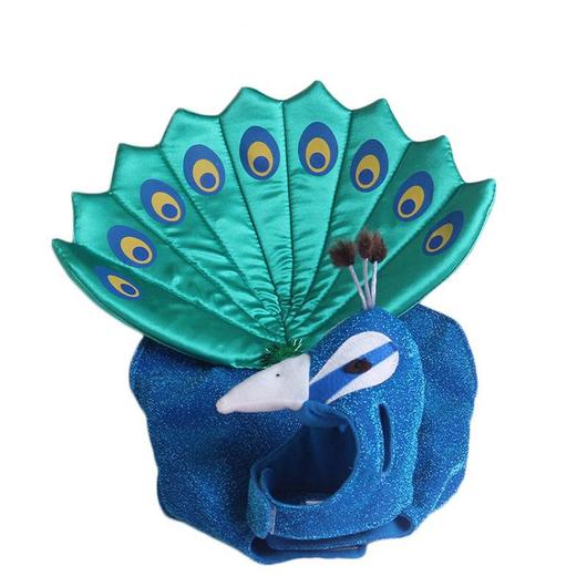 2-Piece pets Peacock Costume