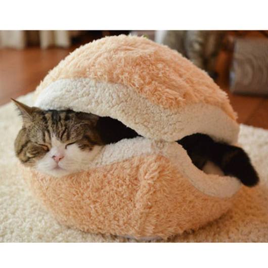 Soft & Cute Hamburger Bed