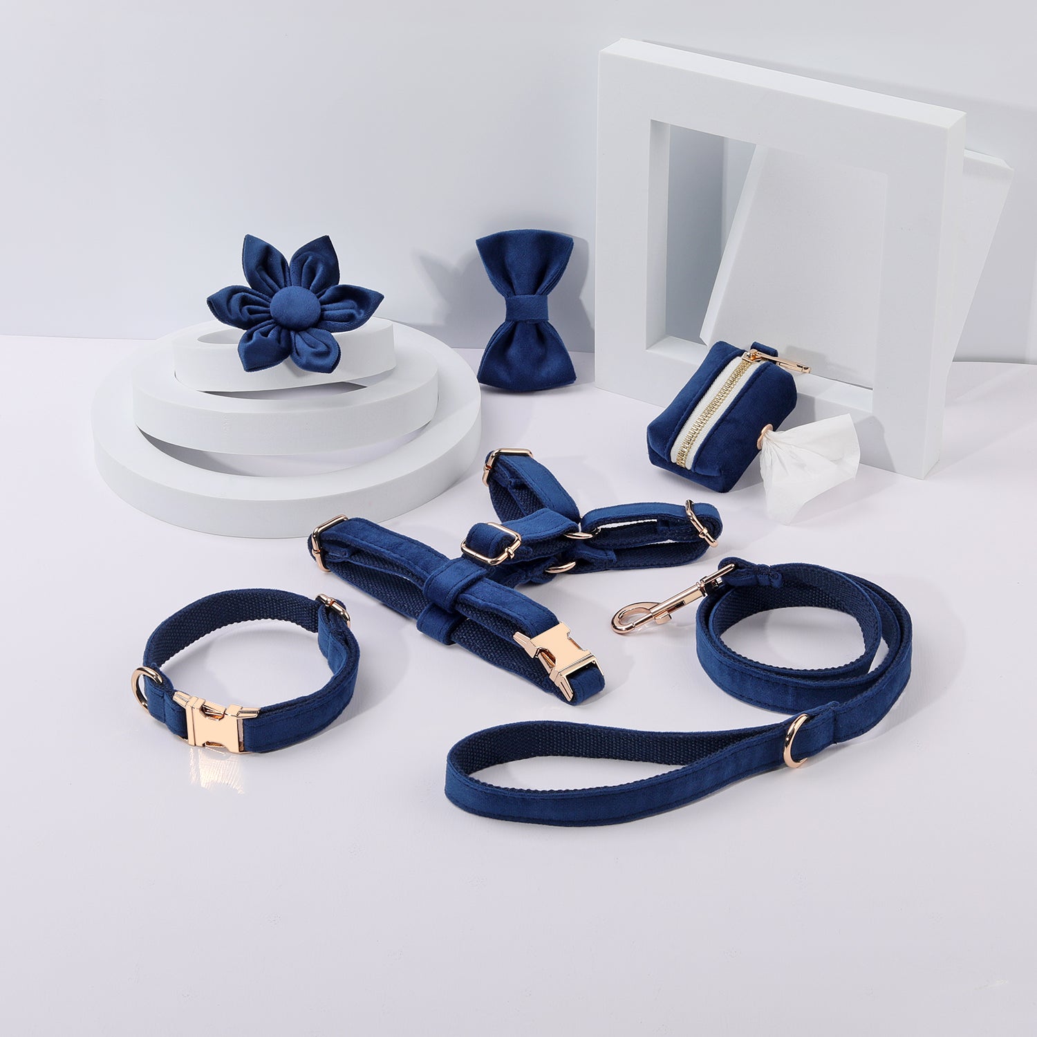 STEP IN FLORAL BUNDLE - ROYAL BLUE (6 pieces)